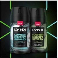 Lynx Lower Body Bundle Spray Coconut + Sandalwood & Pear + Cedarwood, 100ml