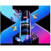 Lynx Fine Fragrance Blue Lavender Bundle Premium Deodorant Body Spray for Men