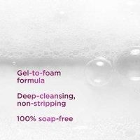 Simple Smooth+ Gel AHA Daily Facial Cleanser with Lactic Acid & Hyaluronic Acid, For Sensitive Skin, 3 Pack