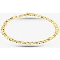 9ct Yellow Gold 8.5 Inch Curb Chain Bracelet HC120-8.5