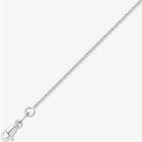9ct White Gold 18-Inch Square Trace Necklace CN755-18
