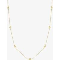 9ct Yellow Gold 17-Inch Kite Motif Necklace CA034-17