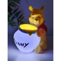 Paladone Winnie the Pooh Hunny Light, Portable Night Light 16.5cm (6.4"), Disney Lamp for Nursery or Kids Bedroom