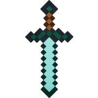 Minecraft Diamond Sword Light - Officially Licensed Merchandise, 3 Dynamic Light Modes with Sound Reaction, Gamer Room Decor and Collectible, USB or Battery Powered | Paladone