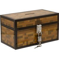 Minecraft Officially Licensed Chest Money Box, Gaming Room Decor and Merchandise for Boys and Girls, Piggybank Gift Accessory for Playroom and Bedroom | Paladone