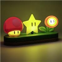 Paladone Super Mario Icon Light - Officially Licensed Mario Brothers Free Standing Desk Light, Gaming Room Decor and Merchandise for Boys and Girls, Nightlight Gift Accessory for Bedroom