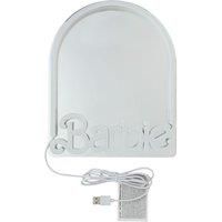 Paladone Barbie LED Neon Light Up Wall Mirror, Officially Licensed Mattel Home & Bedroom Décor for Girls, Teenagers, Women, Pink USB Powered Lamp