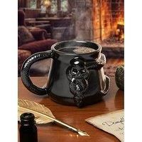 Paladone Harry Potter Dark Mark Nagini Snake Mug, Officially Licensed 400ml Black Ceramic Coffee Cup, Death Eater Design, Wizarding World Merchandise, Gift for Adults & Potterheads