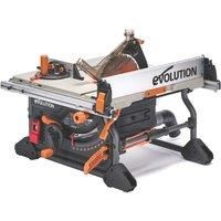 Evolution R255TBL 240V 255mm Corded Portable Multi Material Jobsite Table Saw
