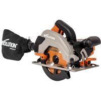 Evolution R165CCS Multi Material Circular Saw 165mm 240V in Orange/ Black/Grey Plastic