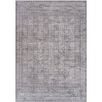 THE RUGS Montana Rug - Modern & Vintage Low Pile Area Rugs Living room, Bedroom, Kitchen, Soft Low Pile, Pet-Friendly, Easy to Clean [Vintage Grey, 200x290 cm]
