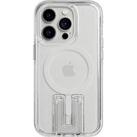 Tech21 EvoCrystal Kick case for iPhone 14 Pro - MagSafe Compatible - Impact Protection - Kickstand - White