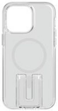 Tech21 EvoCrystal Kick case for iPhone 14 Pro Max - MagSafe Compatible - Impact Protection - Kickstand - White