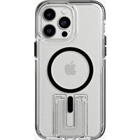 TECH21 Evo Crystal Kick iPhone 14 Pro Max Case with MagSafe - Clear & Black, Black,Clear
