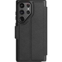 Tech 21 EvoLite Wallet Case for Galaxy S23 Ultra - 3 card slot wallet, Black