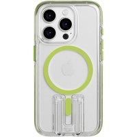 Tech 21 Evo Crystal Kick case for iPhone 15 Pro - Compatible with MagSafe - Impact Protection Case - Lime