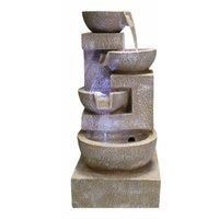 Tranquillity Sparkling Bowls Mains Powered Water Feature,Waterfall, Water Fountain, Garden Decoration, Garden Feature