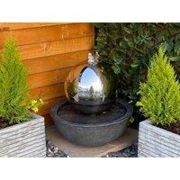 Tranquility Sphere & Resin Base Mains Powered Water Feature