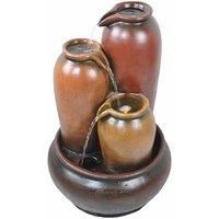 Tranquility 3 Pouring Urns Solar Powered Water Feature