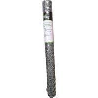 5m x 60cm x 25mm Galvanised Steel Chicken Garden Wire Netting / Fencing