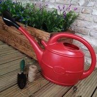 Samuel Alexander 10L Ward Garden Watering Can w/ Rose - Red