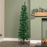 Choice of Size: Green Artificial Pencil Tree with Green Metal Stand