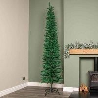 Choice of Size: Green Artificial Pencil Tree with Green Metal Stand