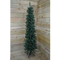 Samuel Alexander 220Cm 7Ft 3inch Premier Pencil Style Slim Christmas Tree In Green