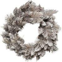 Samuel Alexander 50Cm Premier Christmas Snow Fir Door Wreath, White