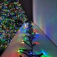 Samuel Alexander 960 Led 12.4M Premier Clusterbrights Indoor Outdoor Multifunction Mains Operated Christmas Cluster Lights With Timer In Multicoloured