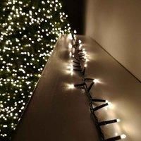 Samuel Alexander 500 Led 12.5M Indoor Outdoor Christmas Multi Function Mains Operated String Lights With Timer In Warm White