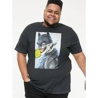 D555 Big Mens Batman Printed T-Shirt Official Licensed Product (601619-K)