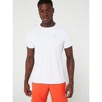 Gym King Mens Energy Tee - White