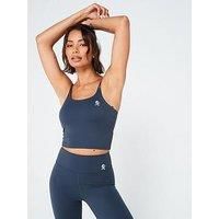 Gym King Womens 365 Long Line Tank - Navy
