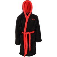 Heroes Inc. Stranger Things Womens Dressing Gown Supersoft Fleece Robe for Men and Women Black/Red L-XL