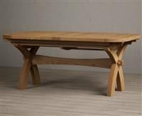 Atlas 180cm Solid Oak Extending Dining Table