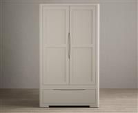 Harper Soft White Painted Double Wardrobe