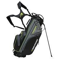 Benross Golf PROTEC 5.0 - Deluxe Black Carry Bag With A 14-Way Club Divider - Unisex Golf Bag with Zippered Pockets - Durable Golf Club Bag With Carry Straps