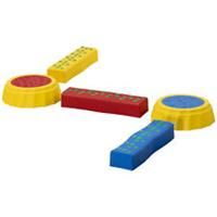 Outsunny Five-Piece Kids Balance Bridge w/ Non-Slip Surface & Bottom
