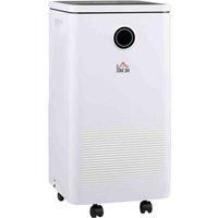 Portable Dehumidifier with WiFi Smart App Control for Home Laundry - White, Black