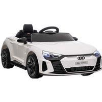 Homcom Audi Rs E-tron Gt Licensed 12V Kids Electric Ride On With Remote - White