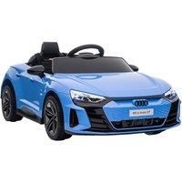 Homcom Audi Rs E-tron Gt Licensed 12V Kids Electric Ride On With Remote - Blue