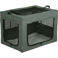 90cm Foldable Pet Carrier Bag Cat Bag w/ Cushion for Medium, Large Dogs - Purple