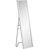 HOMCOM Full Length Mirror Free Standing Mirror Dressing Mirror For Dorm Home