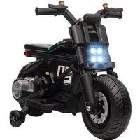 Homcom 6V Kids Electric Ride-on Motorcycle W Siren Horn Headlights Music