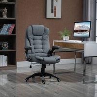 High Back Home Office Chair Computer Desk Chair with Arms Swivel Wheels