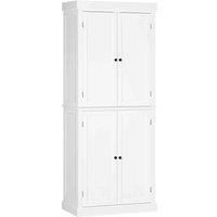 Freestanding Kitchen Cupboard, 6-Tier Cabinet Organizer Adjustable