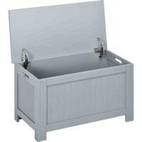 HOMCOM Large Storage Box Toy Chest Cabinet Unit Organizer With Safety Hinges