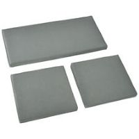 Outsunny 3PCs Rattan Garden Seat Cushions Pads for Patio Furniture Dark Grey