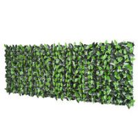 Outsunny Artificial Leaf Hedge Screen Privacy Fence Panel for Garden 3Mx1M